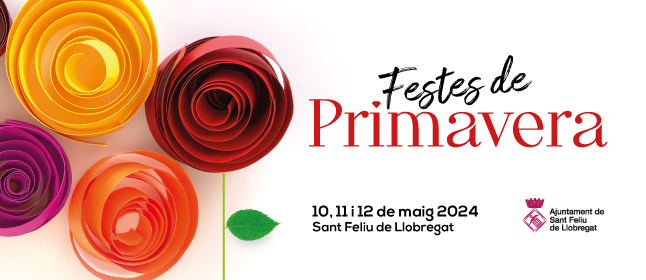 Sant Feliu celebrates the Spring Festival on May 10, 11 and 12