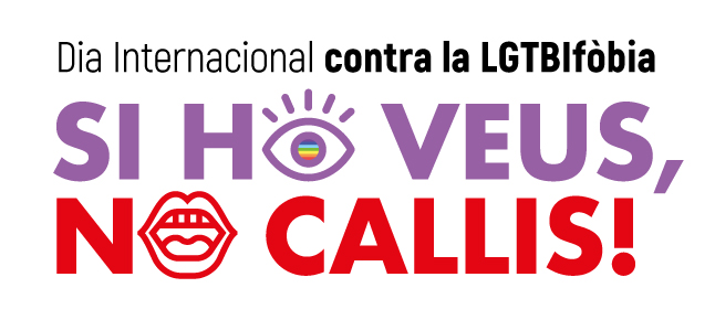 Sant Feliu City Council, with the International Day against LGBTIphobia 