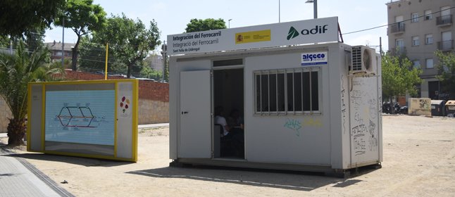 Adif posa en servei el Punt d'informació i Atenció Ciutadana (PIAC) del soterrament